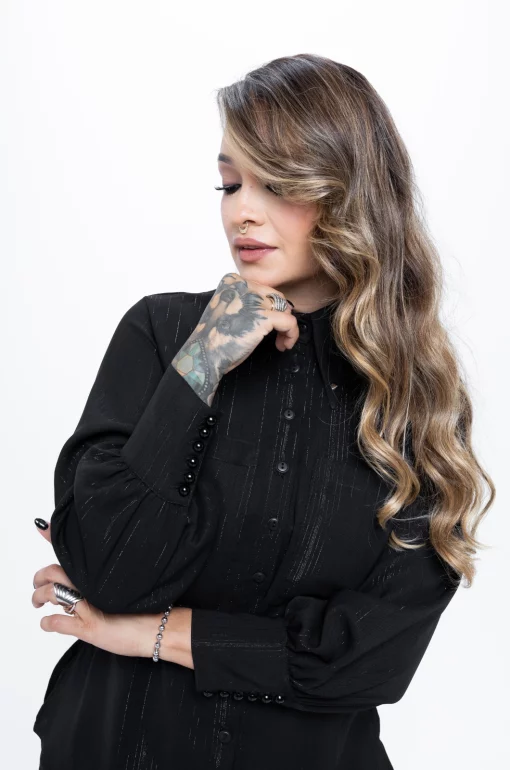 Metal Whisper Shirt - Black Lovers - Image 7