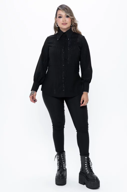 Metal Whisper Shirt - Black Lovers - Image 6