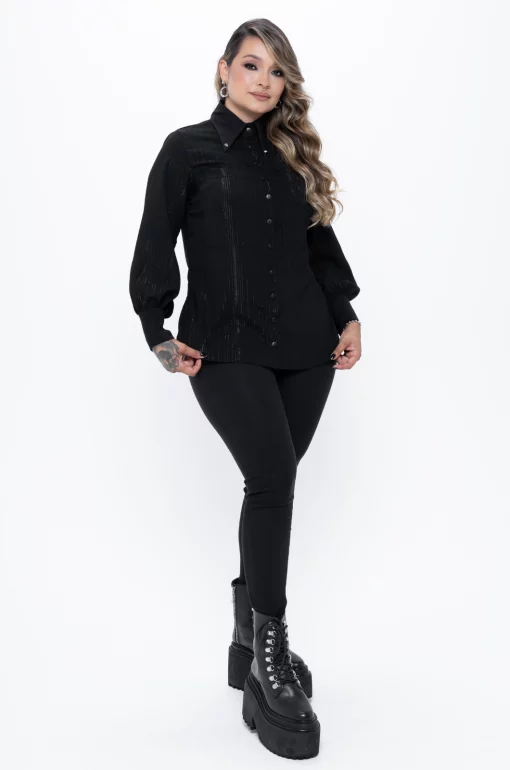 Metal Whisper Shirt - Black Lovers - Image 11