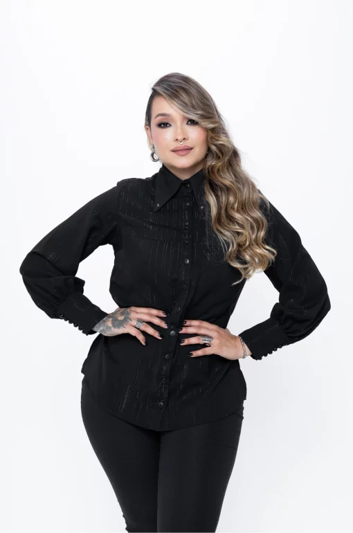 Metal Whisper Shirt - Black Lovers