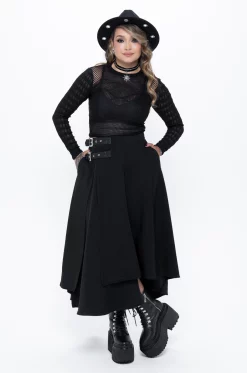 Black Spirit Skirt- Black Lovers