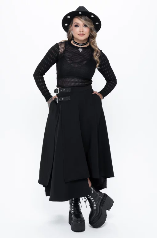 Black Spirit Skirt- Black Lovers