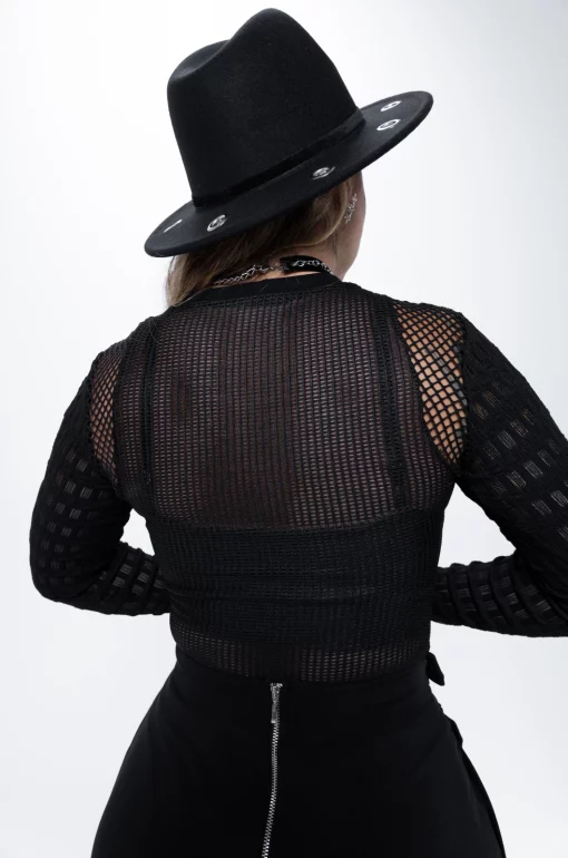 Crop top Lace Spell - Black Lovers - Image 3