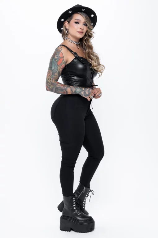 Black Night Pants- Black Lovers - Image 4