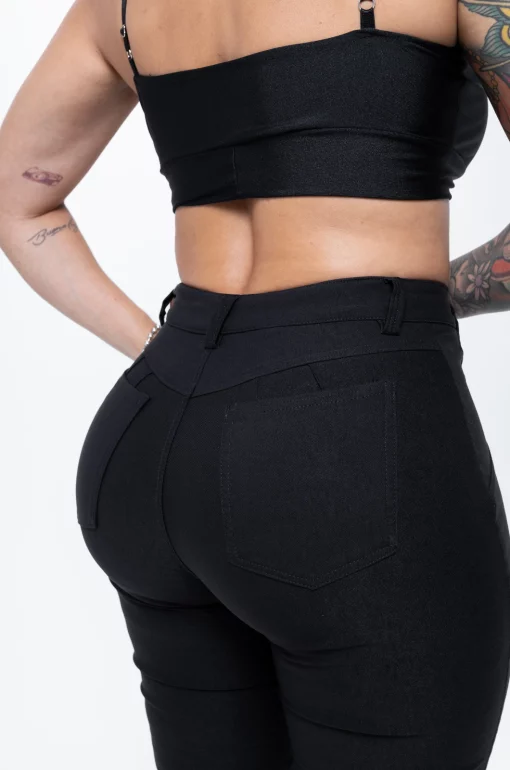 Black Night Pants- Black Lovers - Image 2
