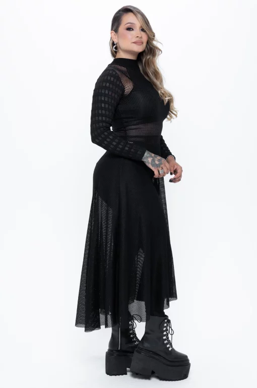 Spanish Trilace Dress - Black Lovers - Image 5