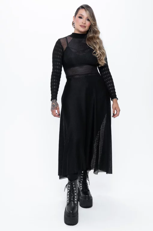 Spanish Trilace Dress - Black Lovers - Image 3