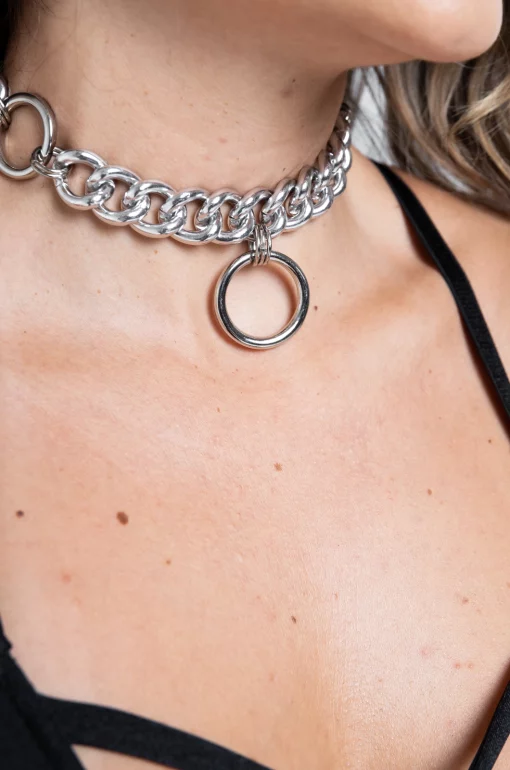 Collar silver Loop - Image 3