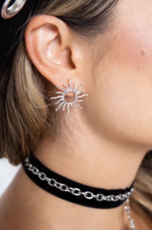 Silver Sun Choker - Image 2