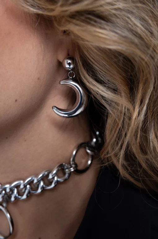 Aretes Silver Moon - Image 2