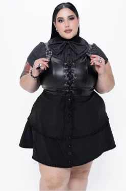 Sorry two-layer skirt - Black Lovers