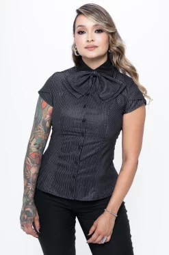 Raya Tiza Shirt - Black Lovers