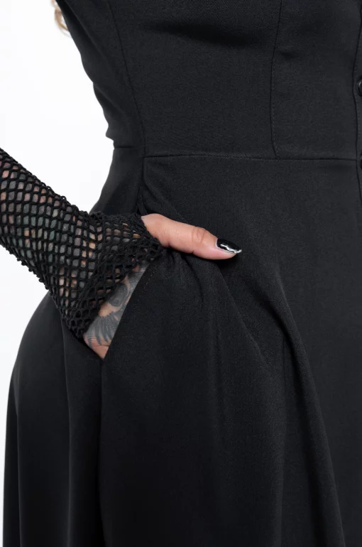 Heart Shaped Box Dress - Black lovers - Image 3