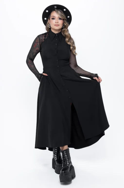 Heart Shaped Box Dress - Black lovers - Image 5