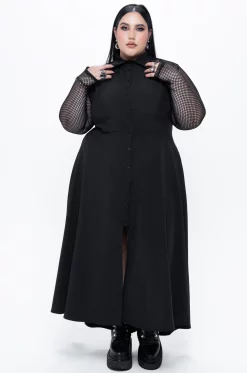 Heart Shaped Box Dress - Black lovers